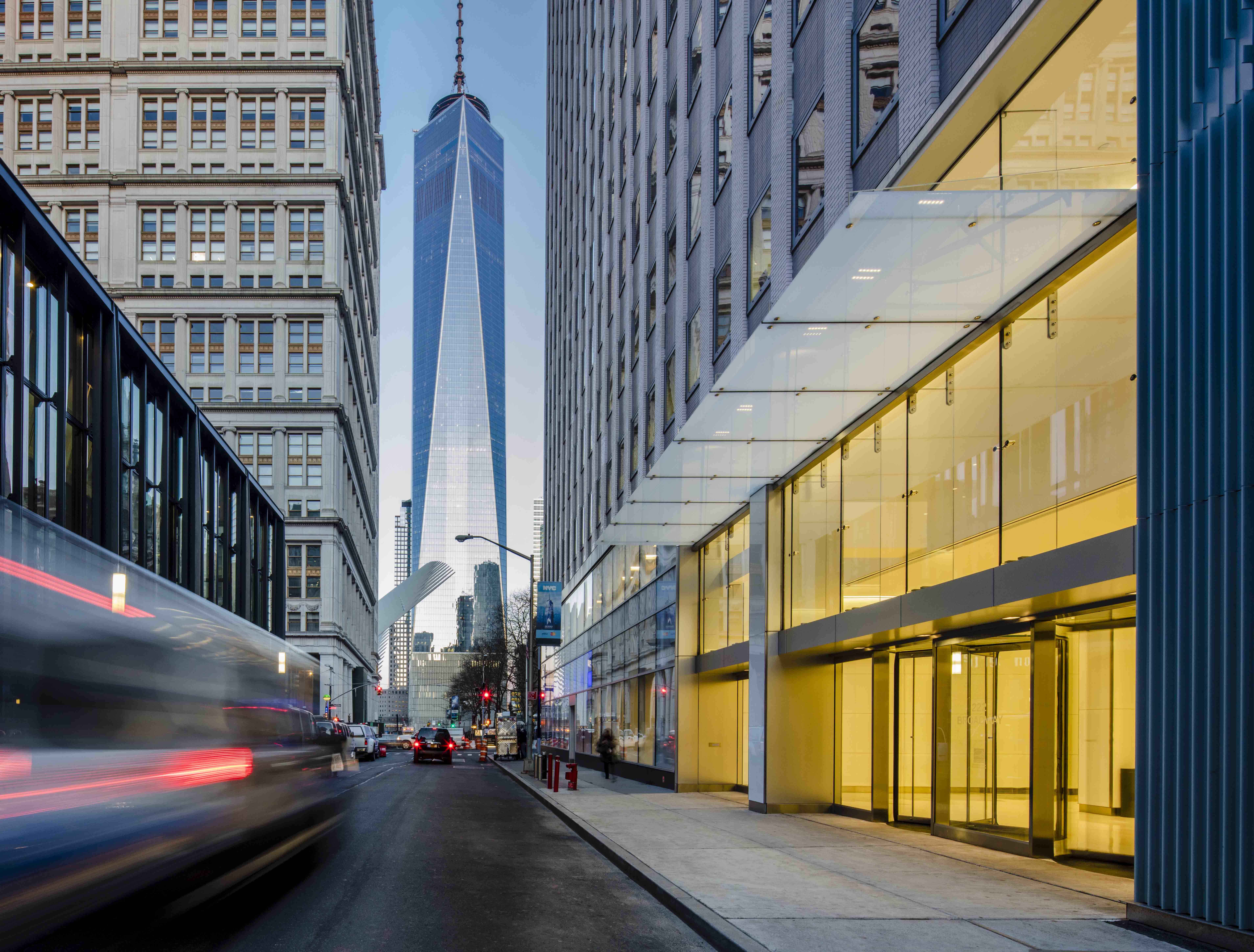 222 Broadway Lobby Entrance and Retail | W&W Glass, LLC