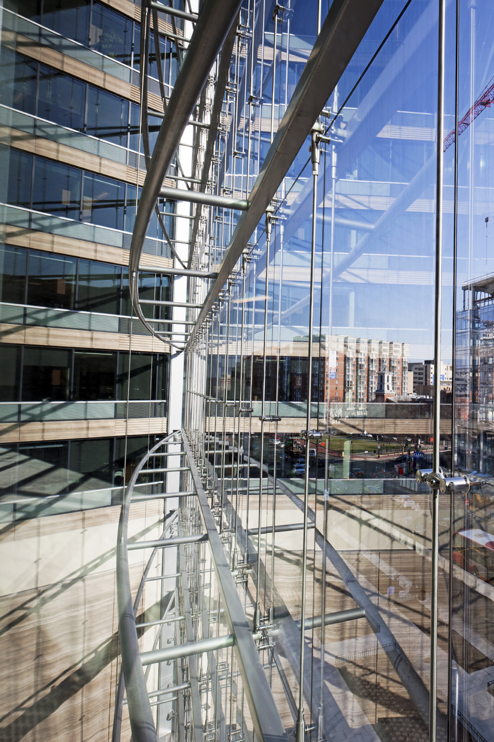 Unique Structural Glass Buildings & Applications | W&W Glass : A astonishing image showing an stunning view. Its colors are just striking and mix flawlessly. The composition is fantastic, and its particulars are very defined.