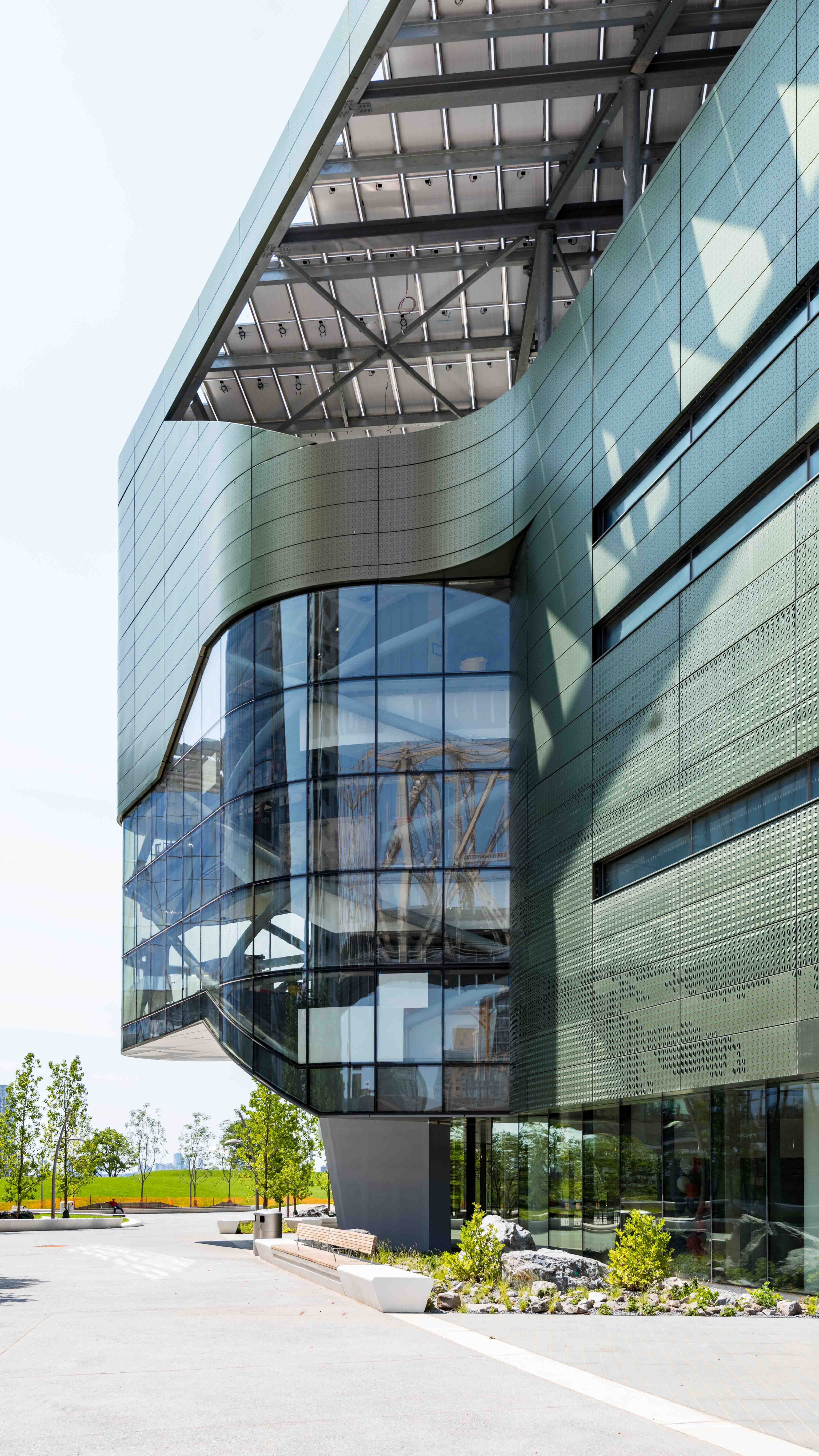 Cornell Tech Roosevelt Island First Academic Building Bloomberg