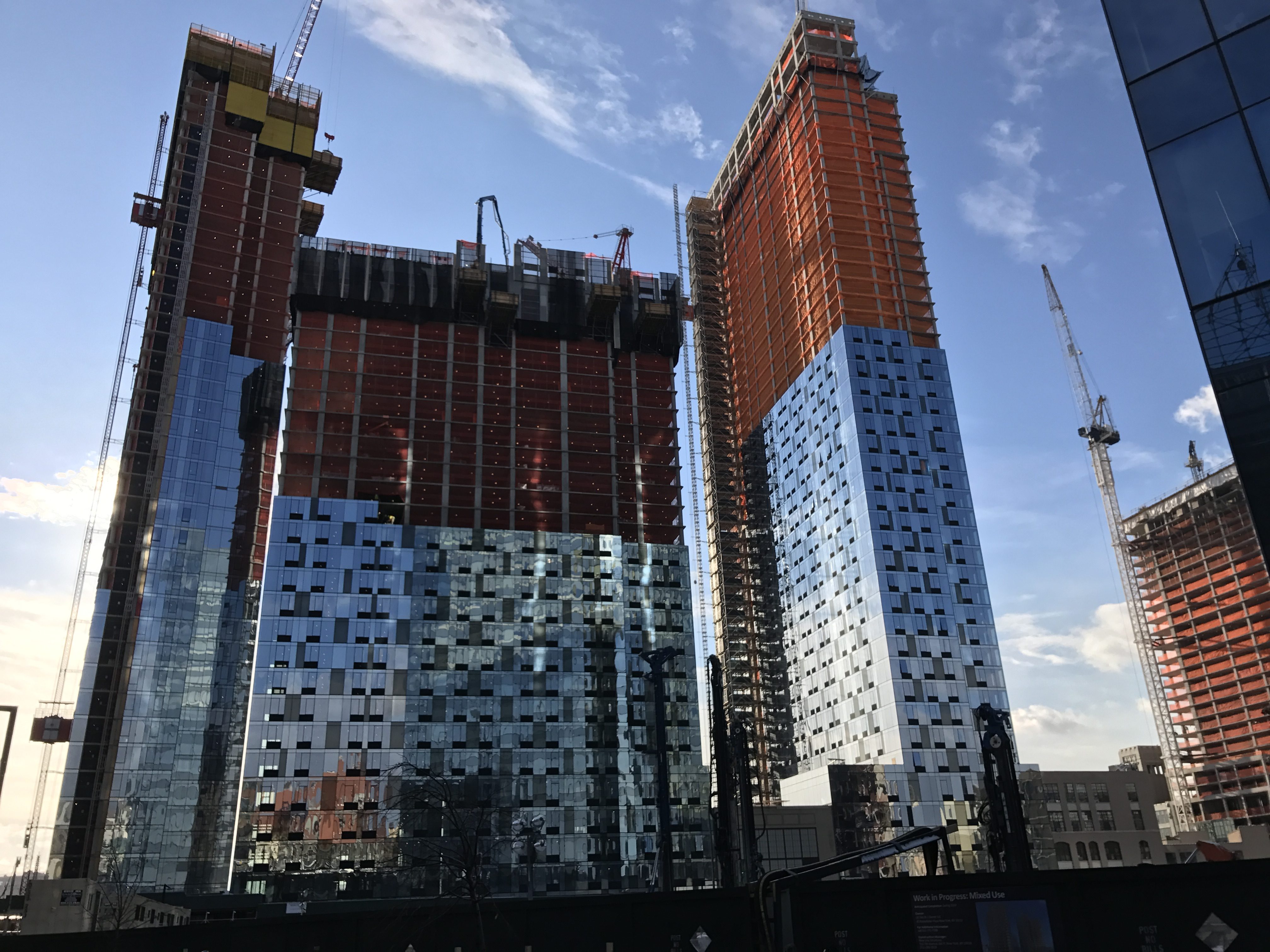 Queens Plaza Towers Rising and Renewing A Neigborhood W&W Glass, LLC