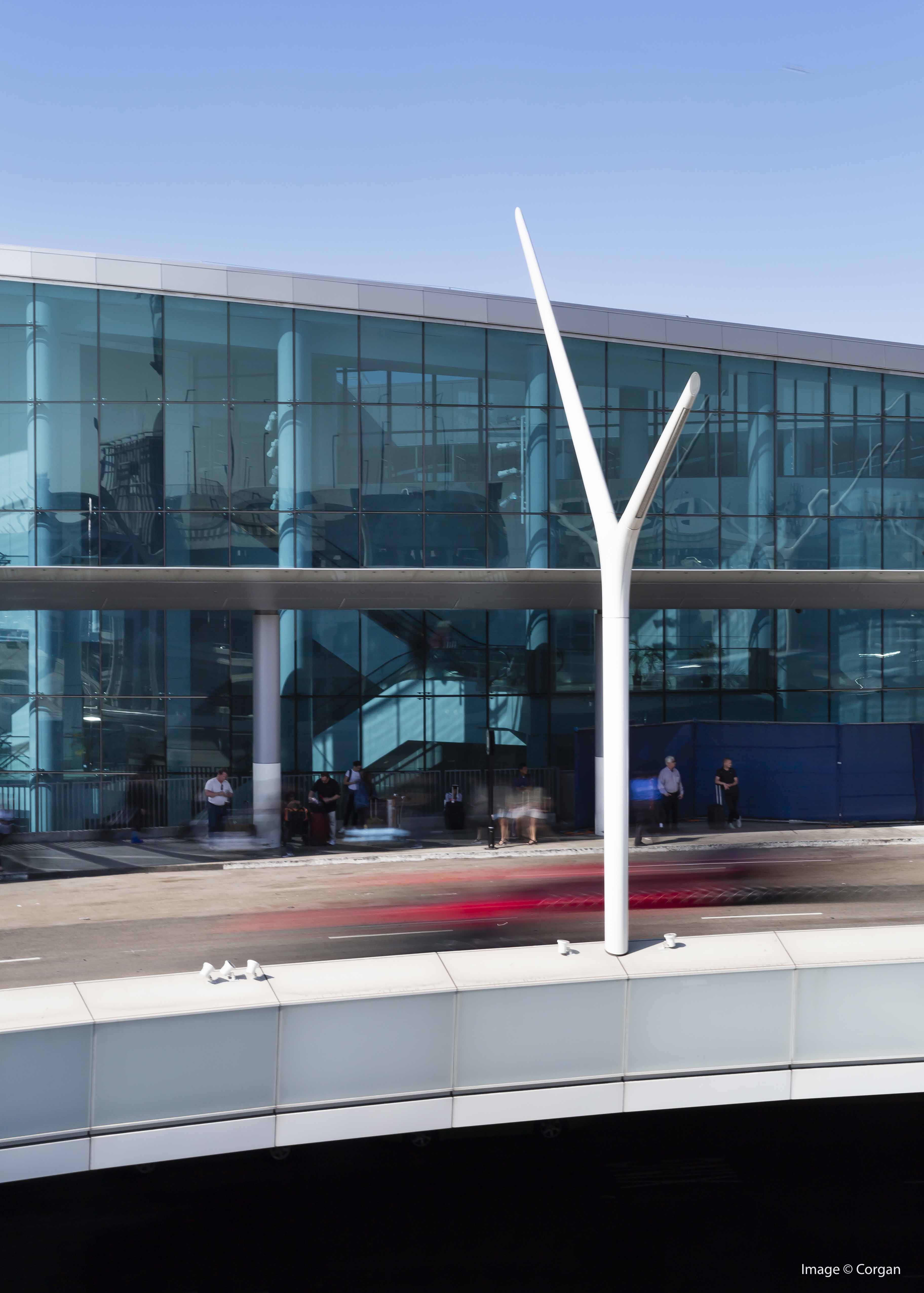 Los Angeles International (LAX) Terminal 4 Connector Building W&W Glass, LLC