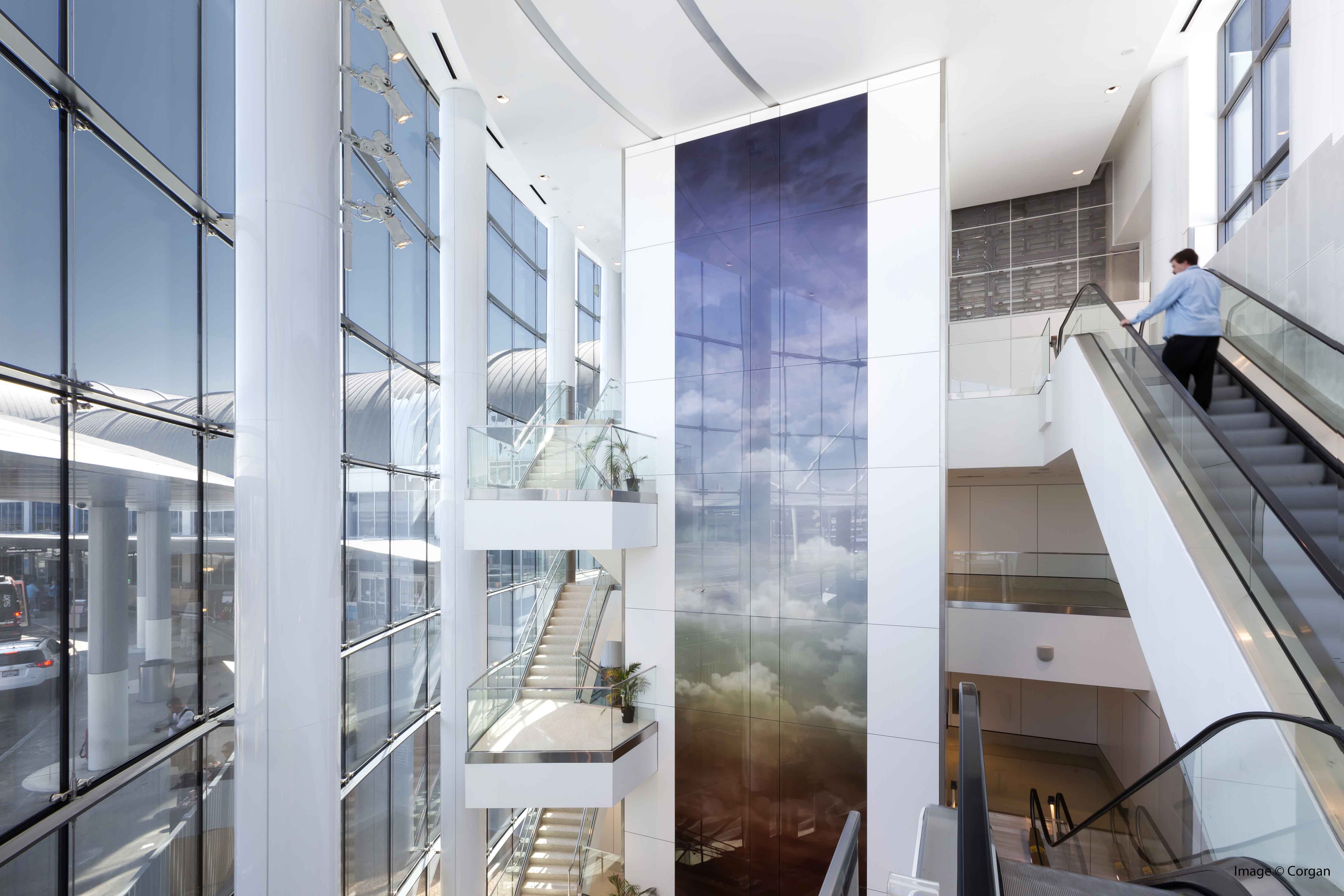 LAX Terminal 4 Connector Building You Are Now Free to Move Between